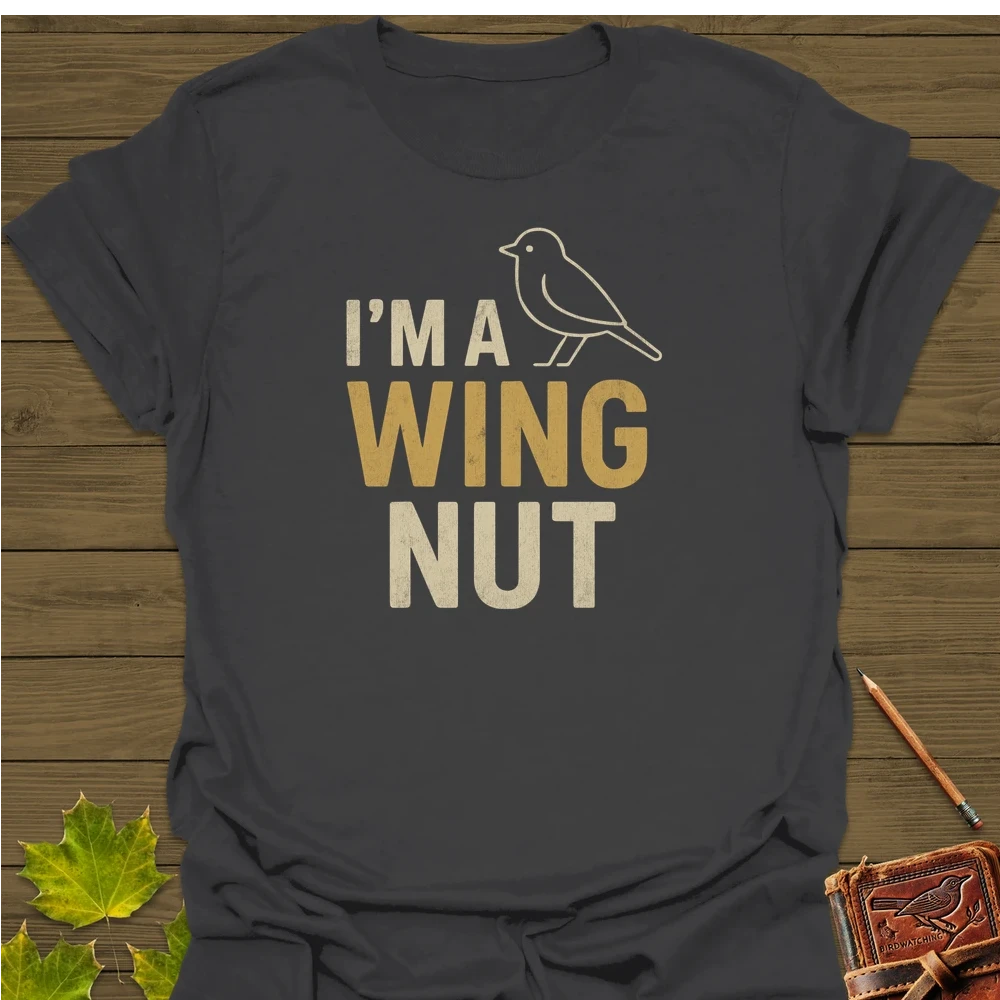 Wing Nut T-Shirt Charcoal