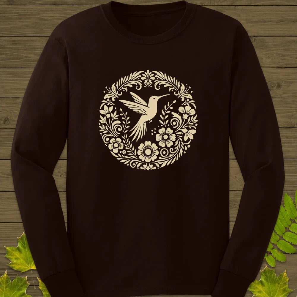 Graceful Flight Long Sleeve Dark Chocolate