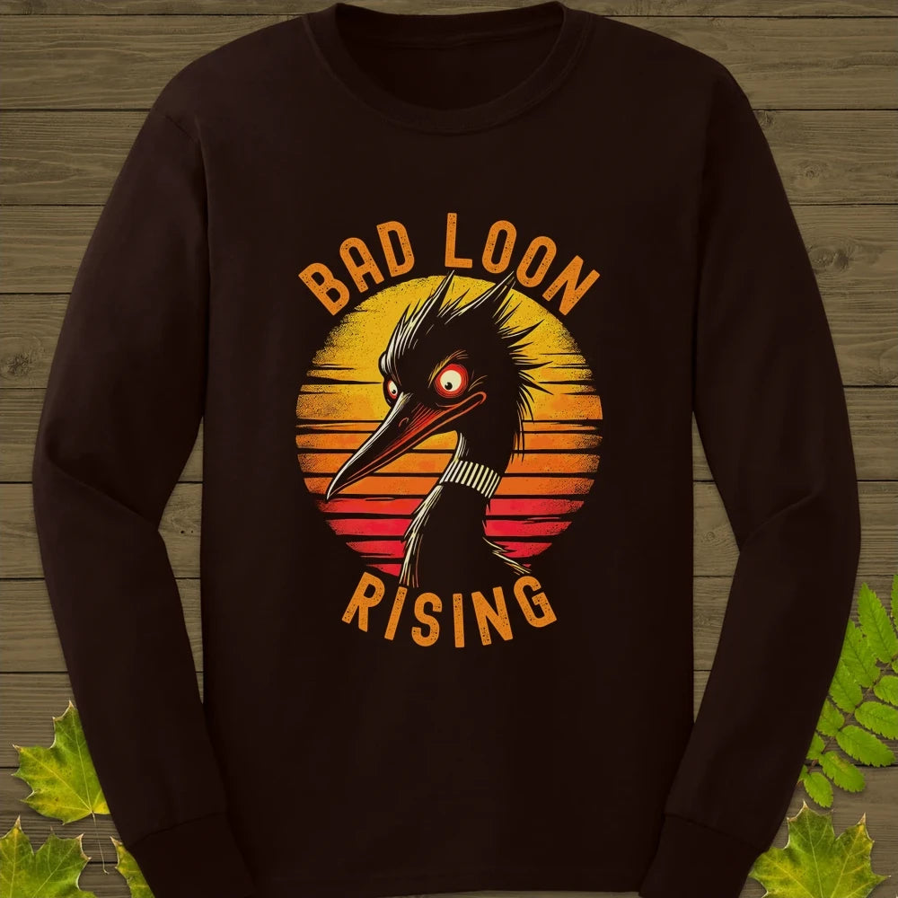 Bad Loon Rising Long Sleeve Dark Chocolate