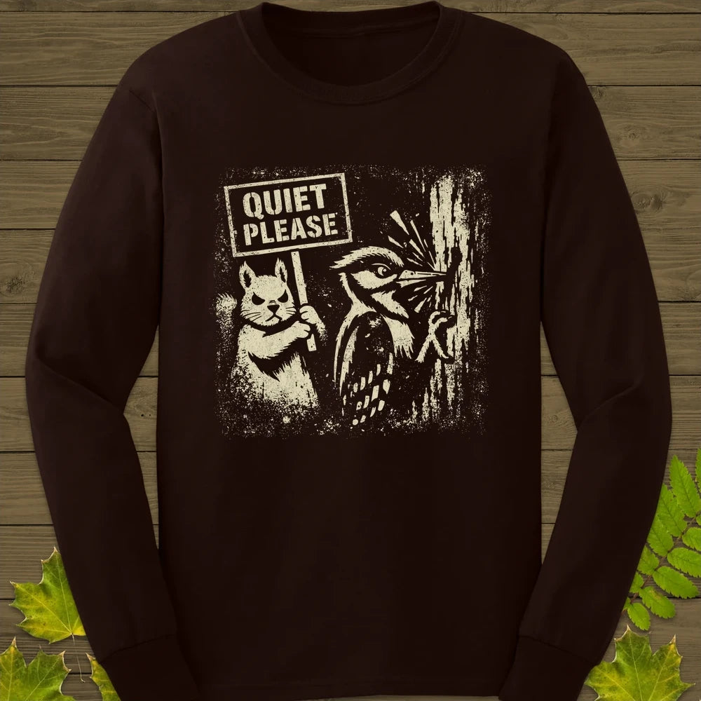 Noise Complaint Long Sleeve Dark Chocolate