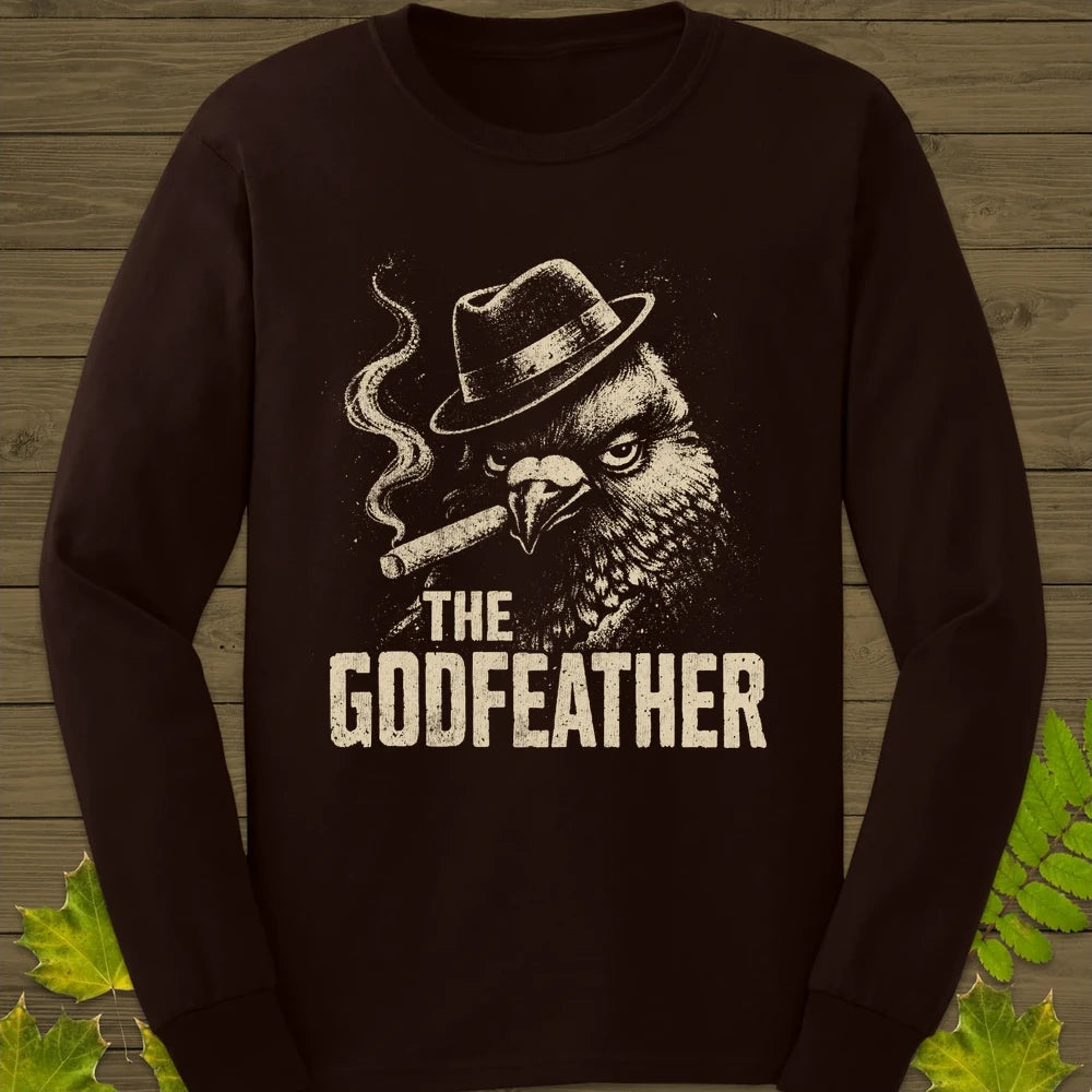 The Godfeather Long Sleeve Dark Chocolate
