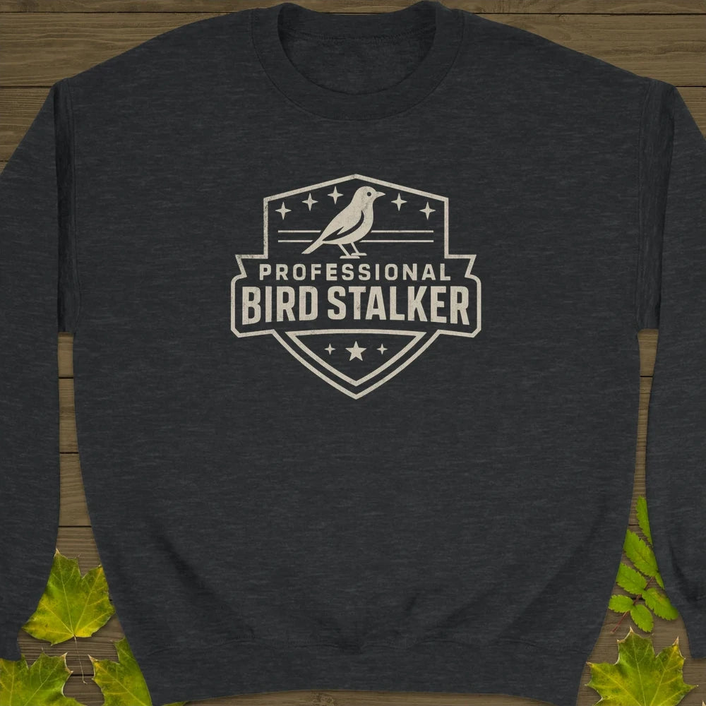 Bird Stalker Sweatshirt Dark Heather