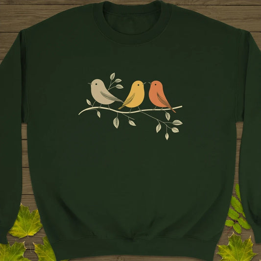 Branch Buddies Crewneck Sweatshirt Forest Green