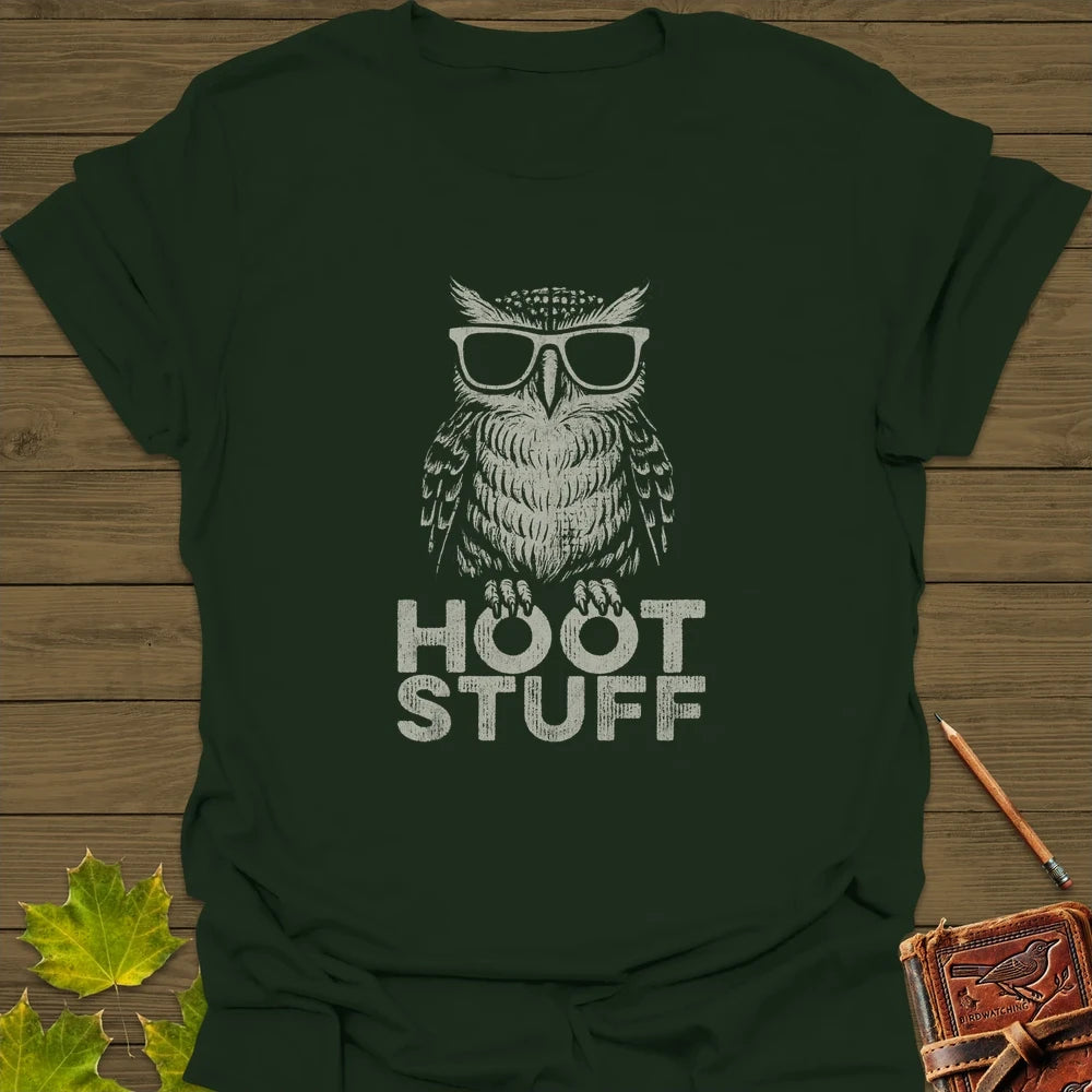 Hoot Stuff T-Shirt Forest Green