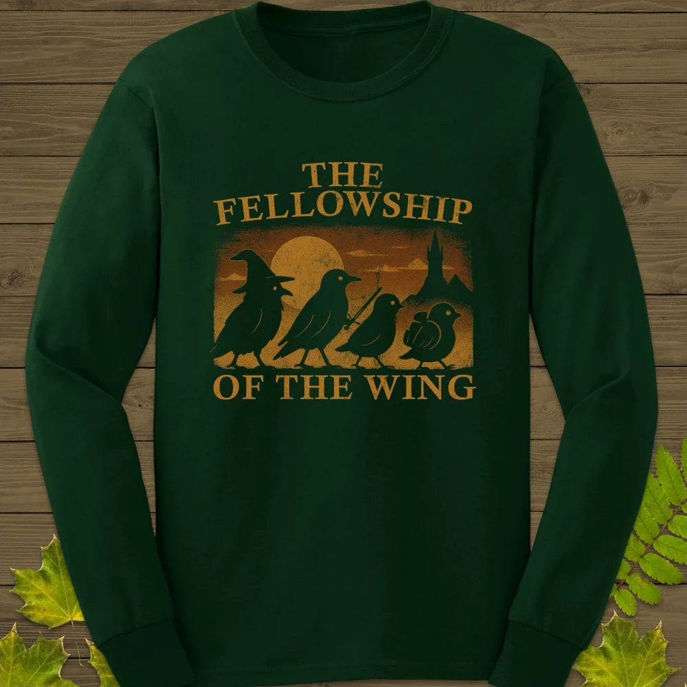 Fellowship Of The Wing Long Sleeve Forest Green