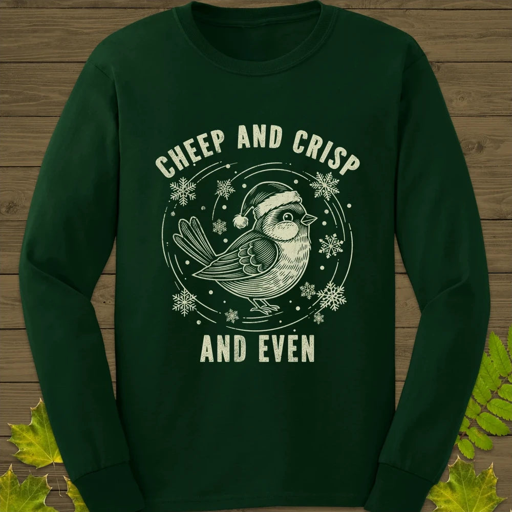 Cheep And Crisp Long Sleeve Forest Green