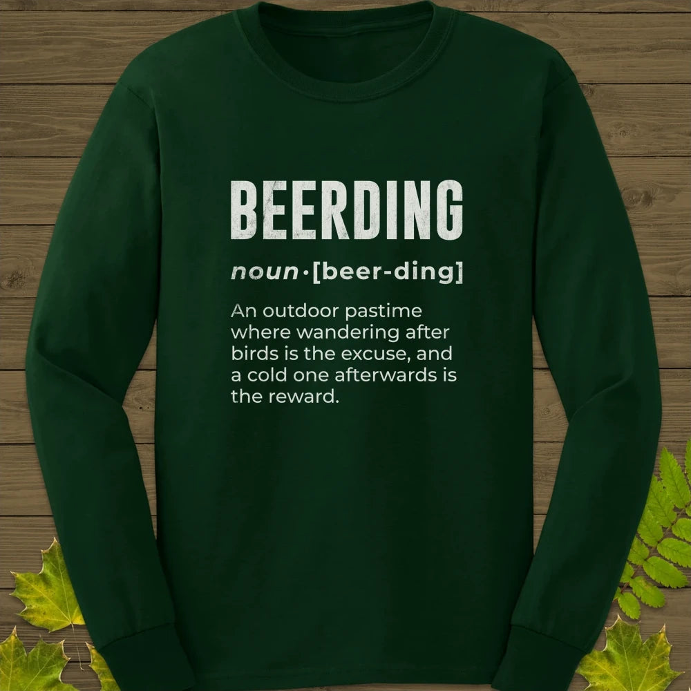 Beerding Definition Long Sleeve Forest Green