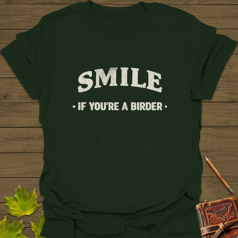 Smile T-Shirt Forest Green