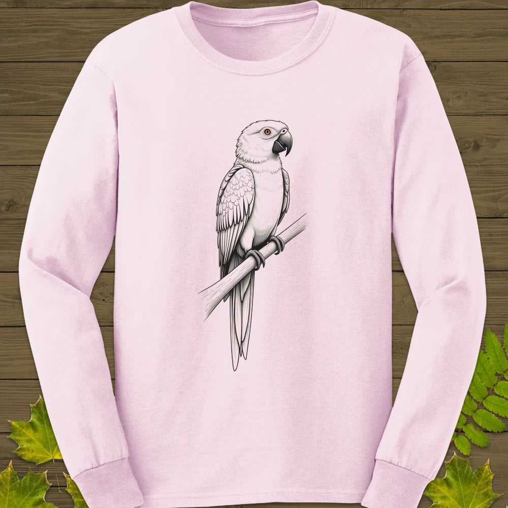 Parrot Perspective Long Sleeve Light Pink