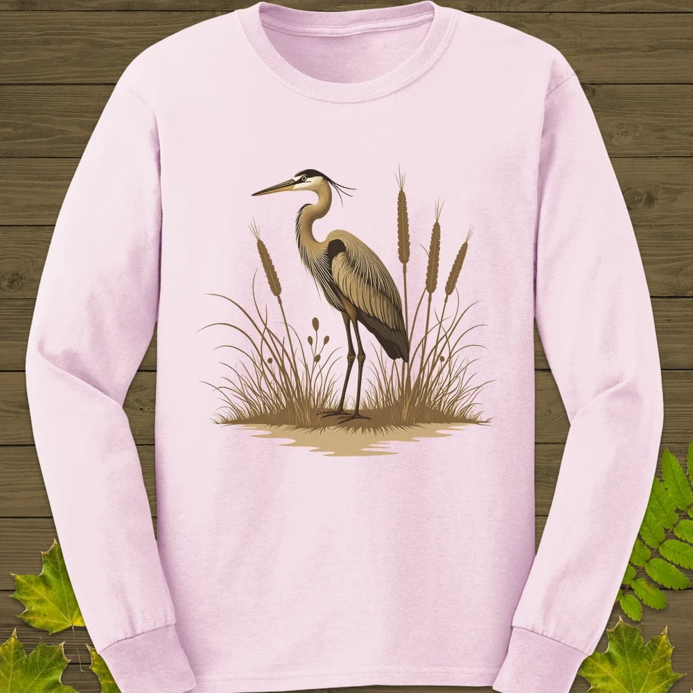 Heron Harmony Long Sleeve Light Pink