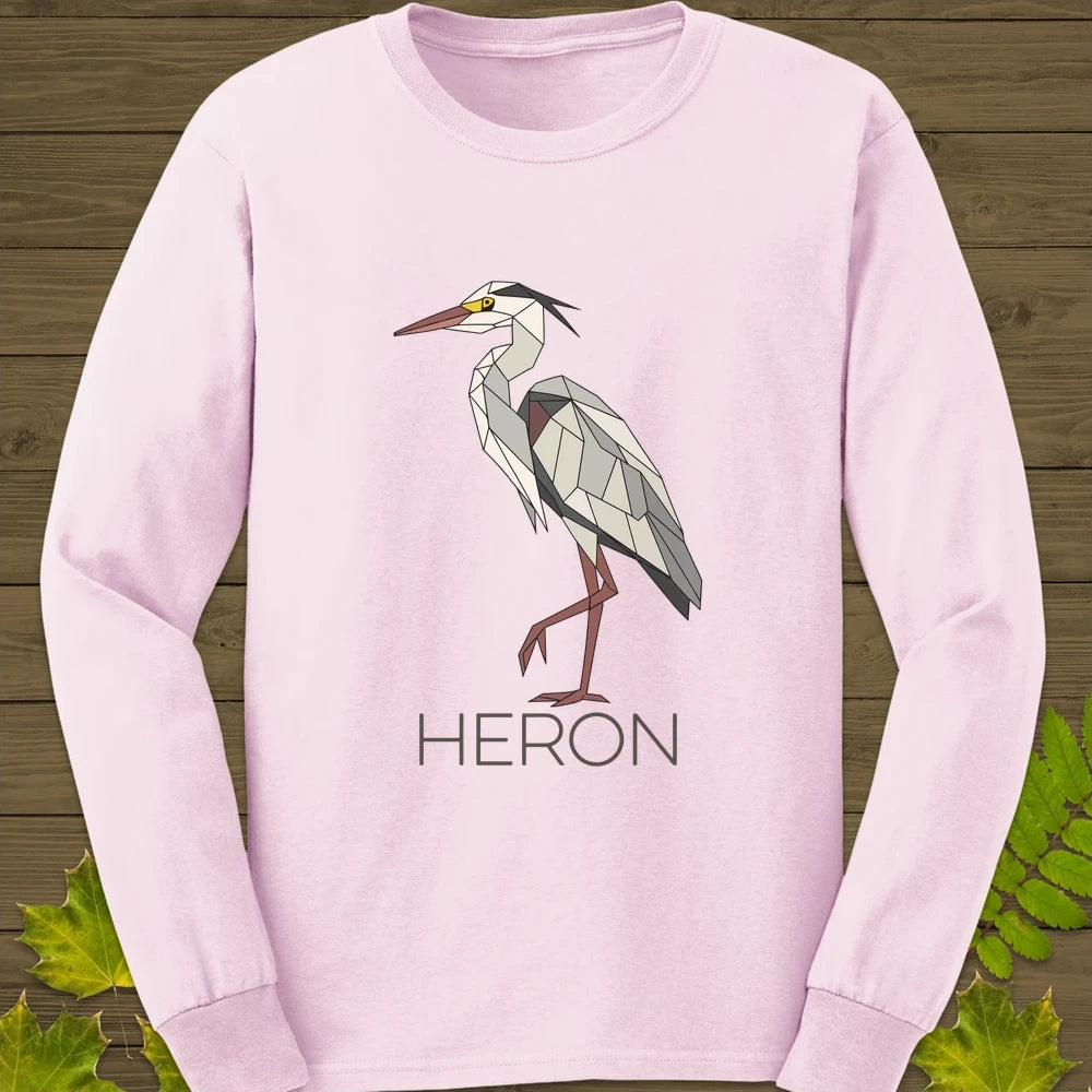 Heron Haze Long Sleeve Light Pink