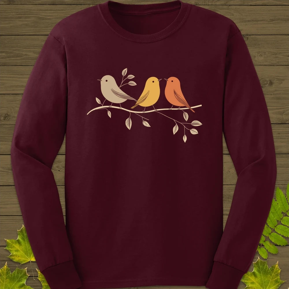 Branch Buddies Long Sleeve Maroon