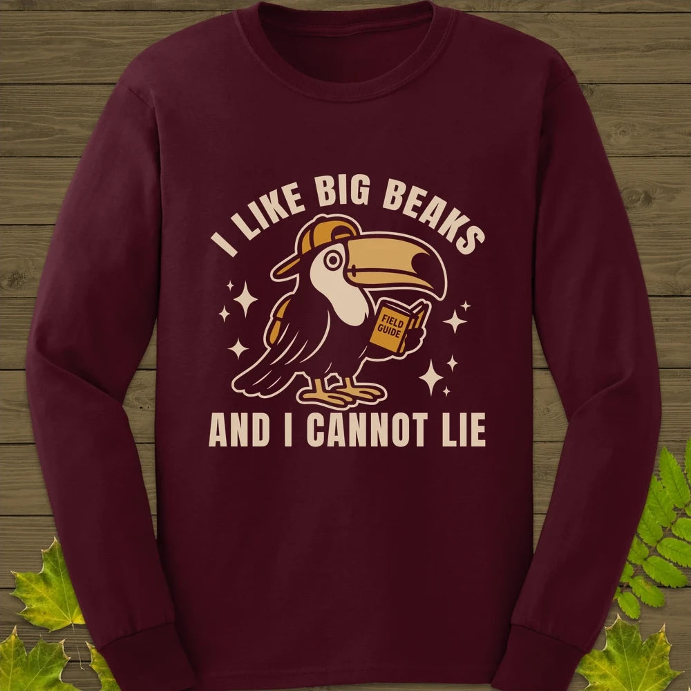 Big Beaks Long Sleeve Maroon