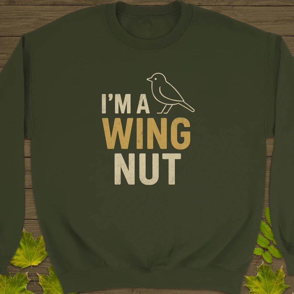 Wing Nut Crewneck Sweatshirt Military Green