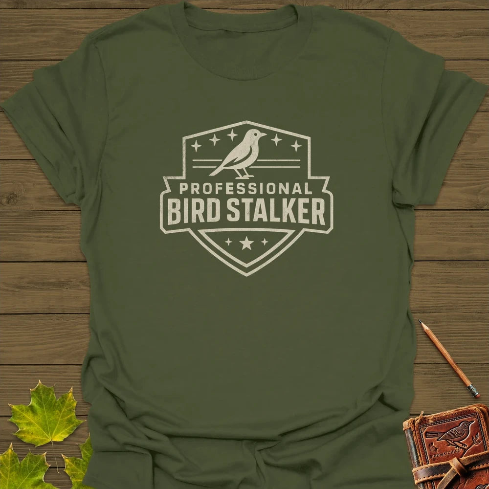 Bird Stalker T-Shirt Military Green