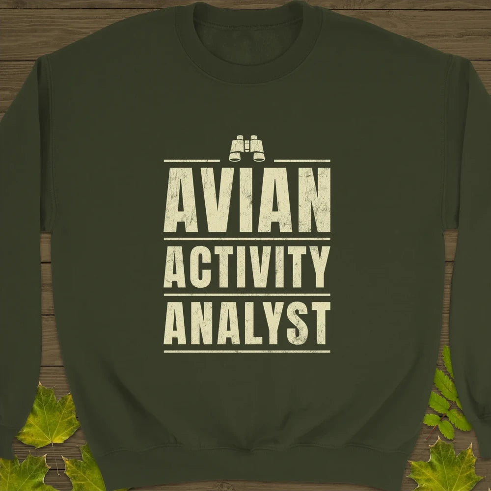 Avian Analyst Sweatshirt Military Green