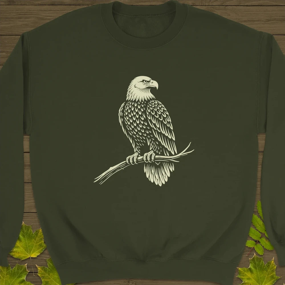 Majestic Perch Sweatshirt Military Green