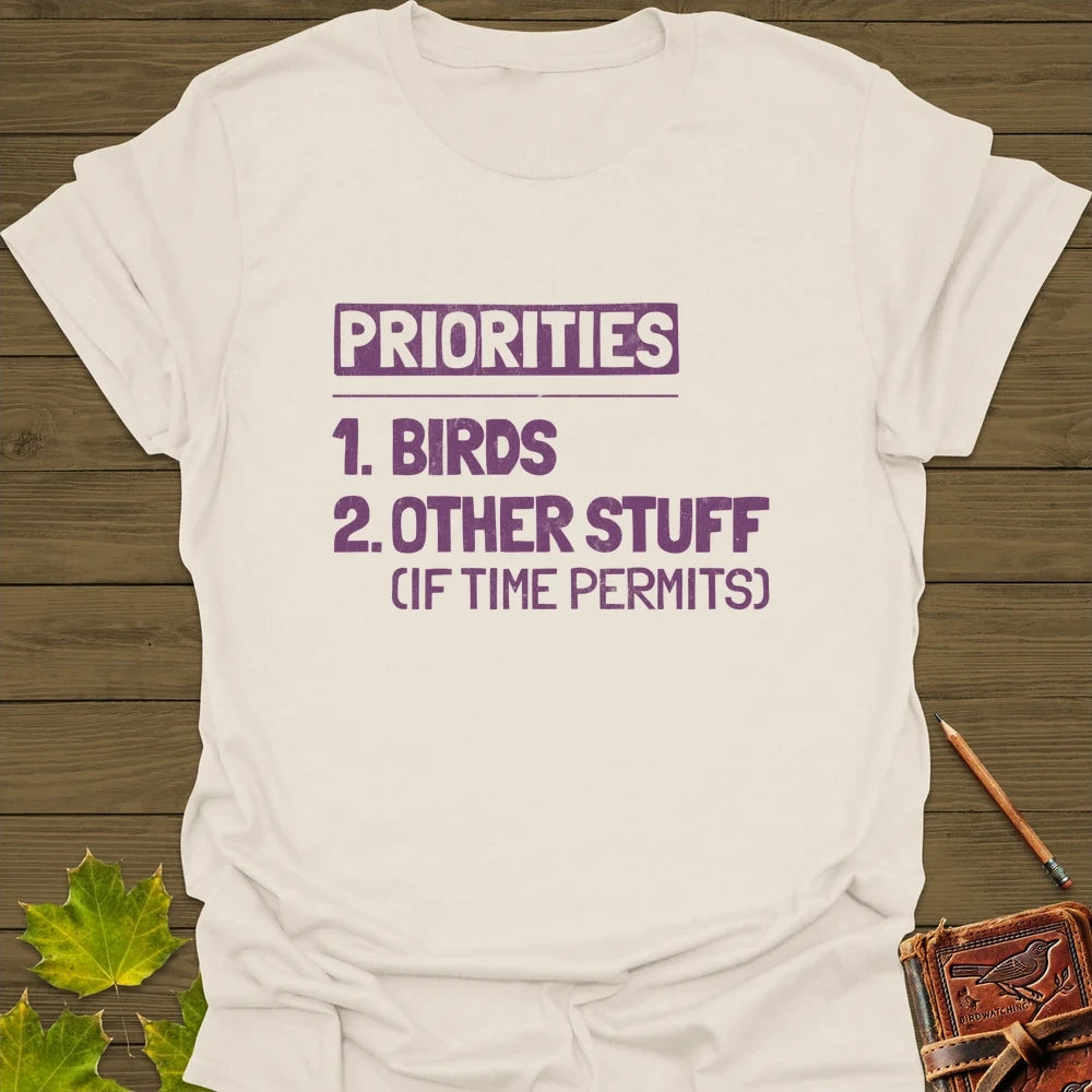 Priorities T-Shirt Natural