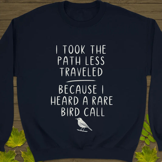 Path Less Traveled Crewneck Sweatshirt Navy