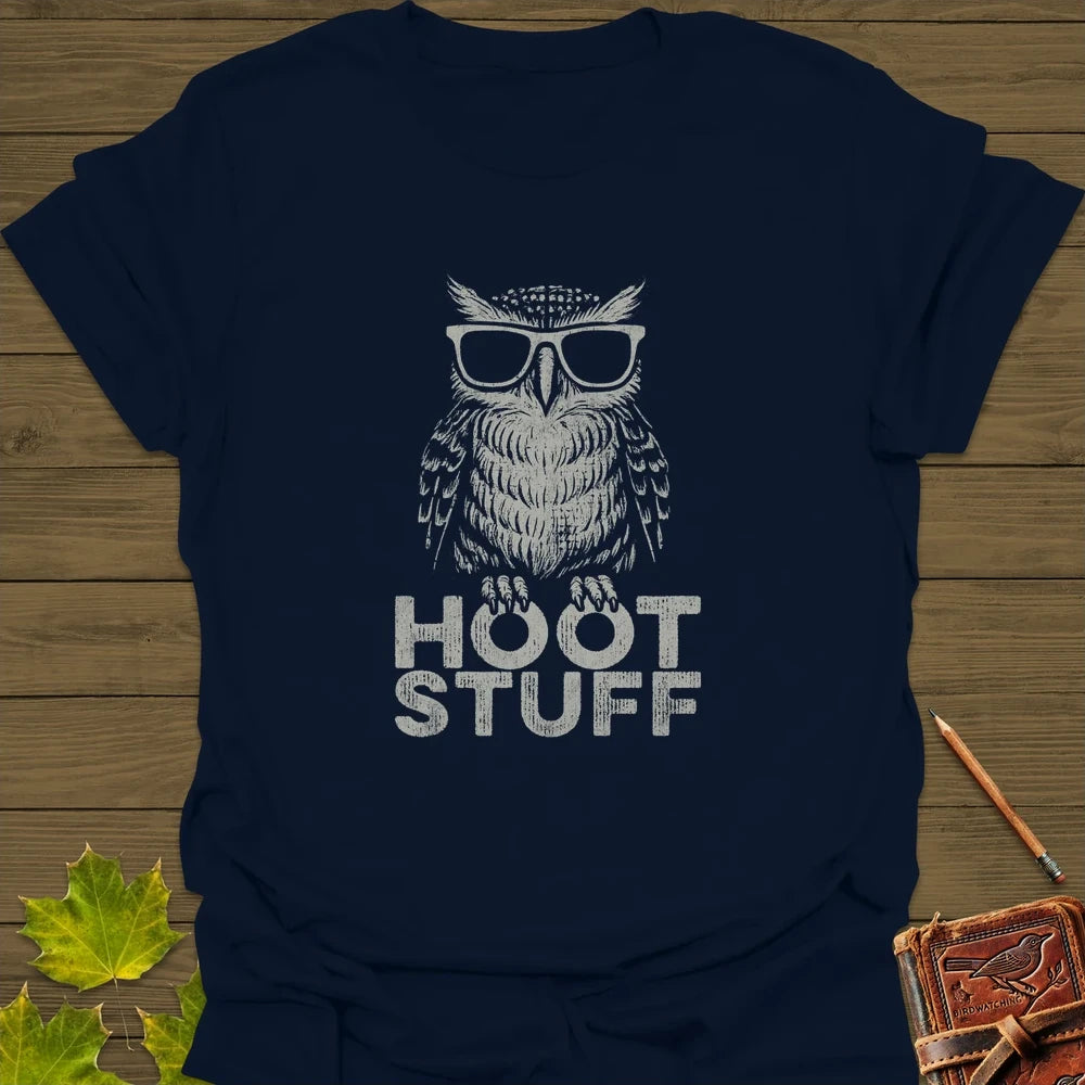 Hoot Stuff T-Shirt Navy