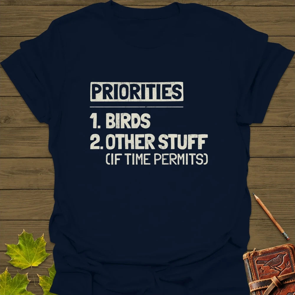Priorities T-Shirt Navy