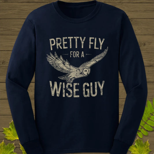 Pretty Fly, Wise Guy Long Sleeve Navy