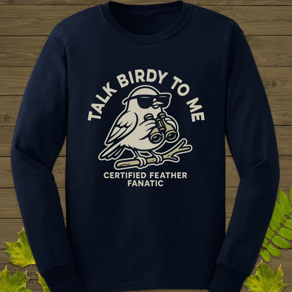 Talk Birdy Long Sleeve Navy