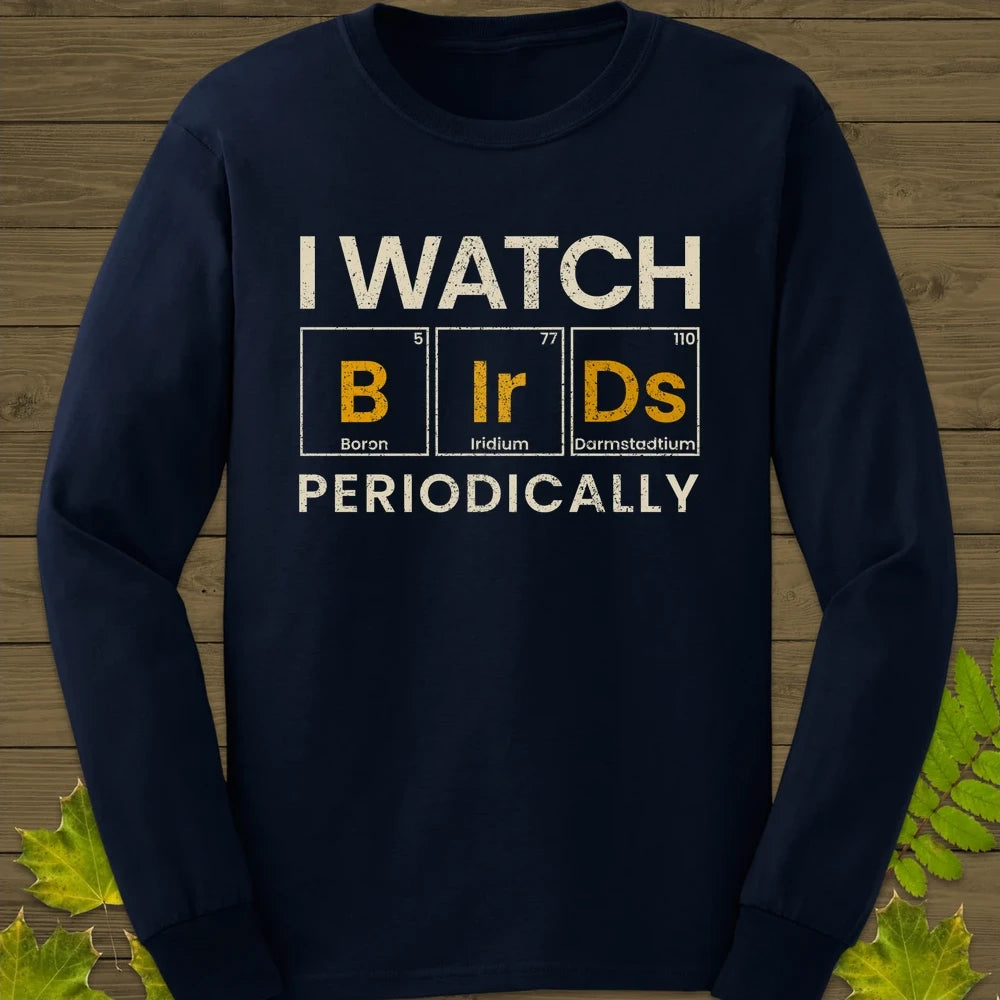Watch Birds Periodically Long Sleeve Navy