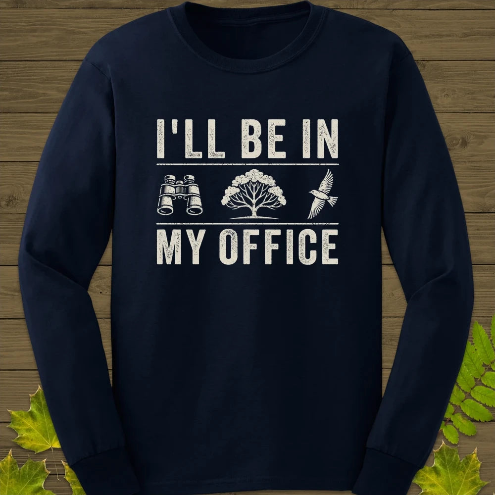 In My Office Long Sleeve Navy