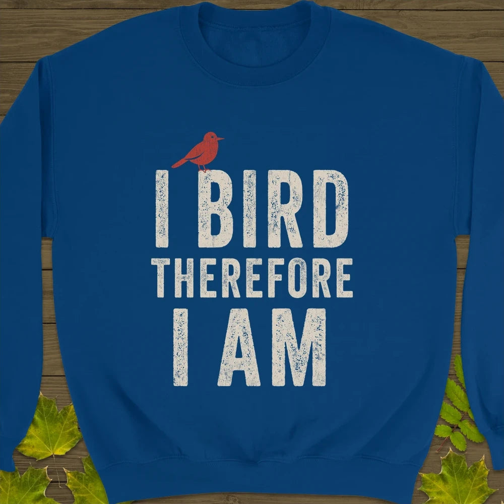 I Bird Crewneck Sweatshirt Royal