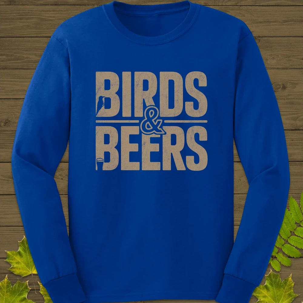 Birds & Beers Long Sleeve Royal