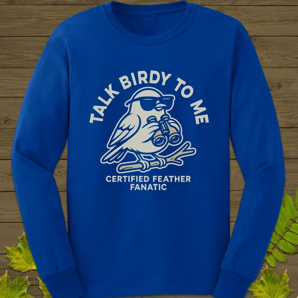 Talk Birdy Long Sleeve Royal
