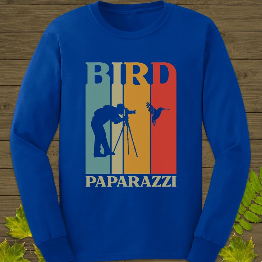 Bird Paparazzi Long Sleeve Royal
