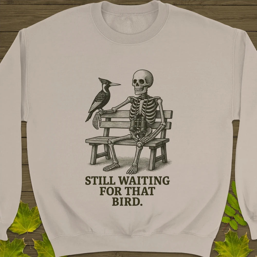 Still Waiting Crewneck Sweatshirt Sand