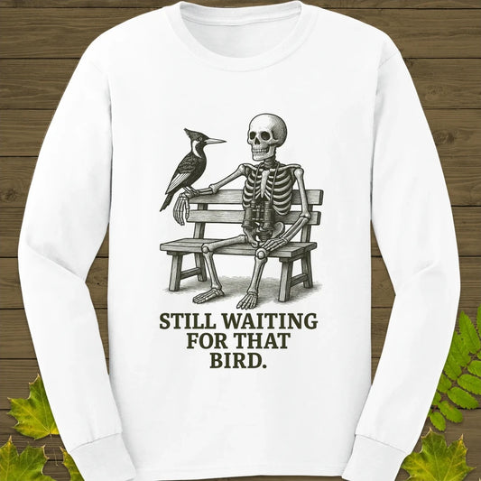 Still Waiting Long Sleeve White