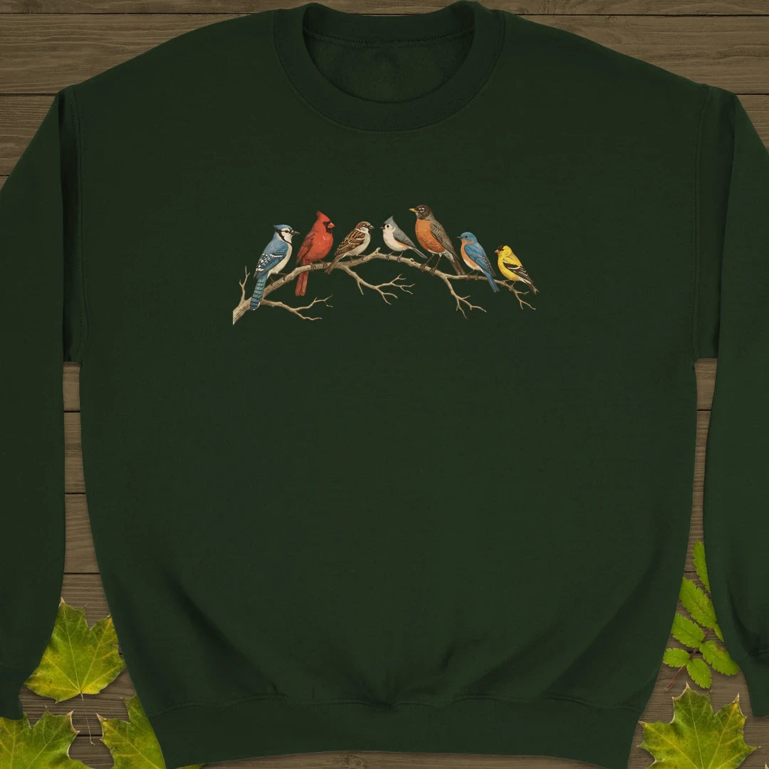 Songbird Summit Sweatshirt Forest Green