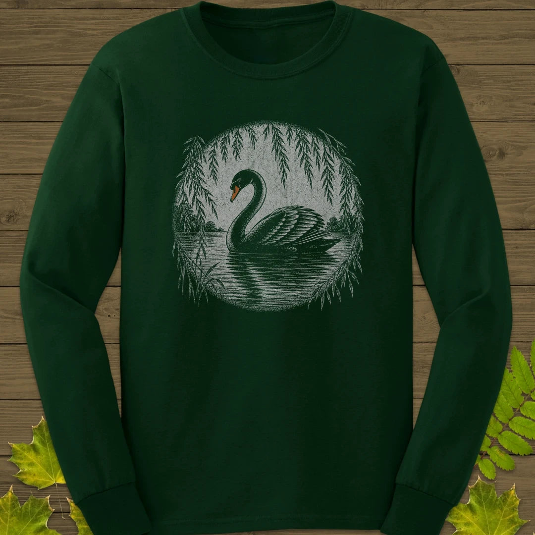 Brake For Birds Long Sleeve Forest Green