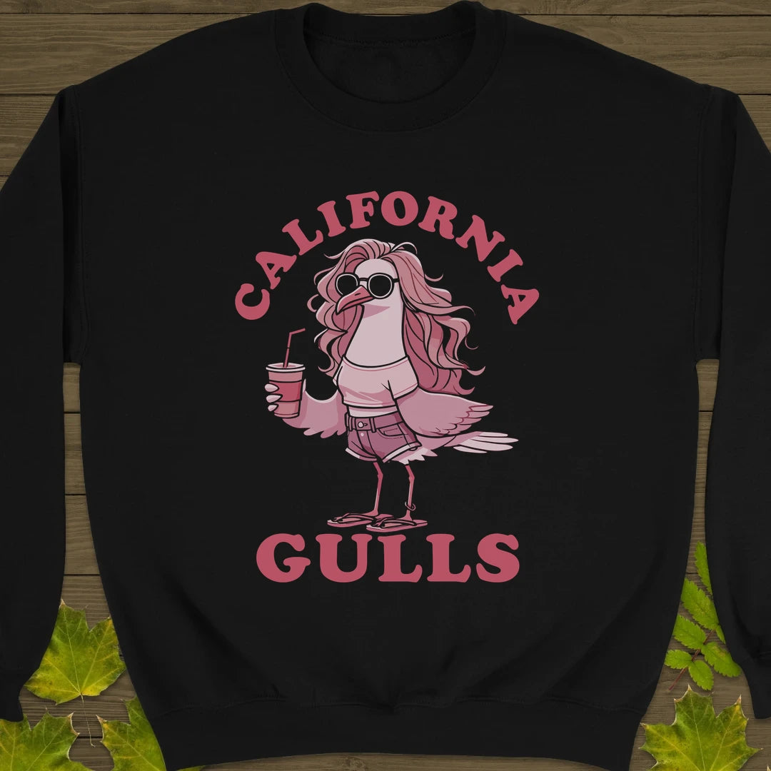 California Gulls Sweatshirt Black