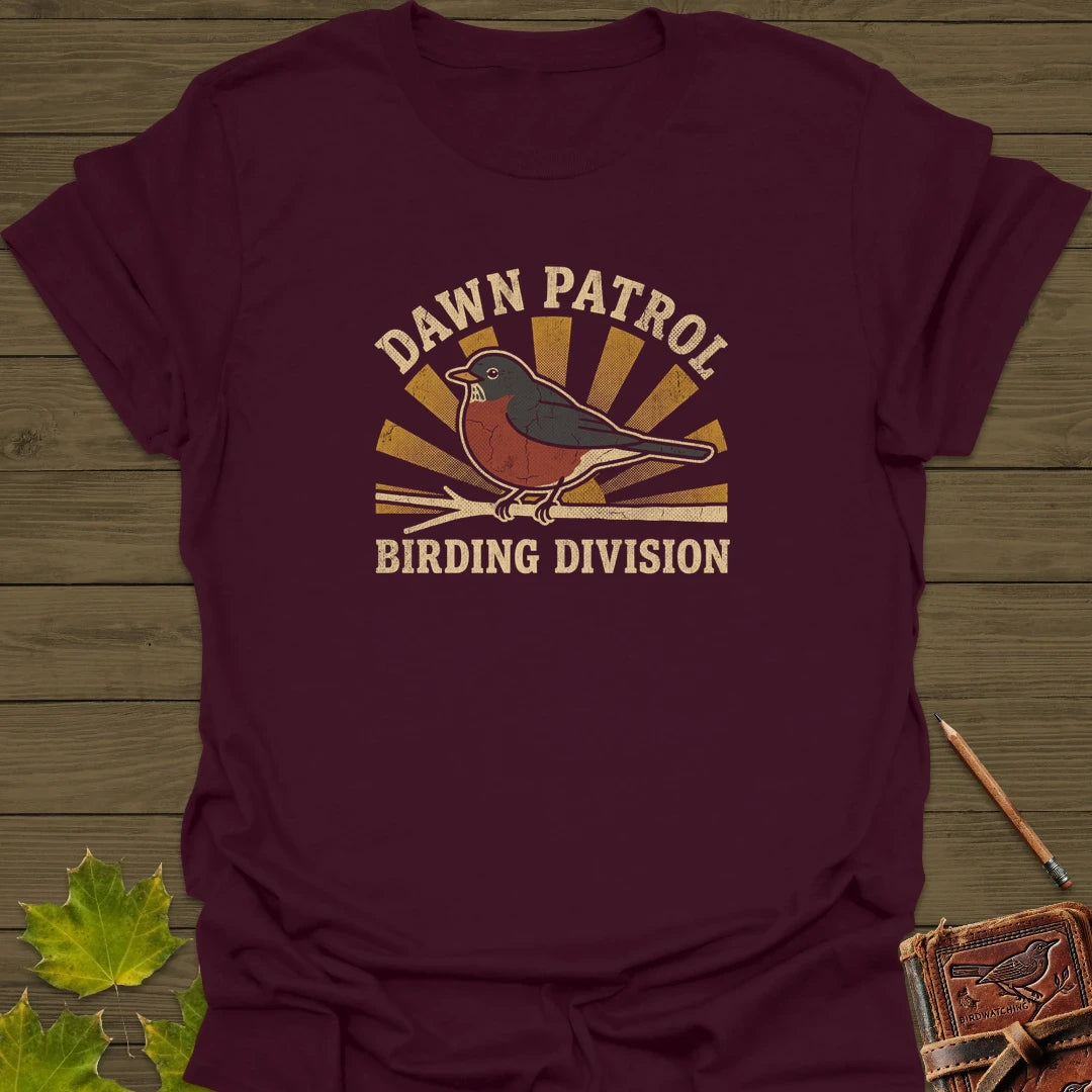 Dawn Patrol T-Shirt Maroon