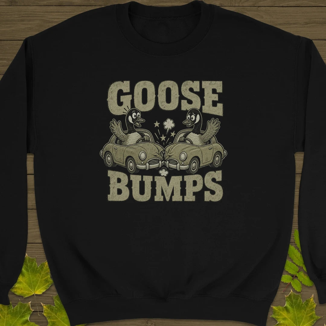 Goose Bumps Sweatshirt in Black