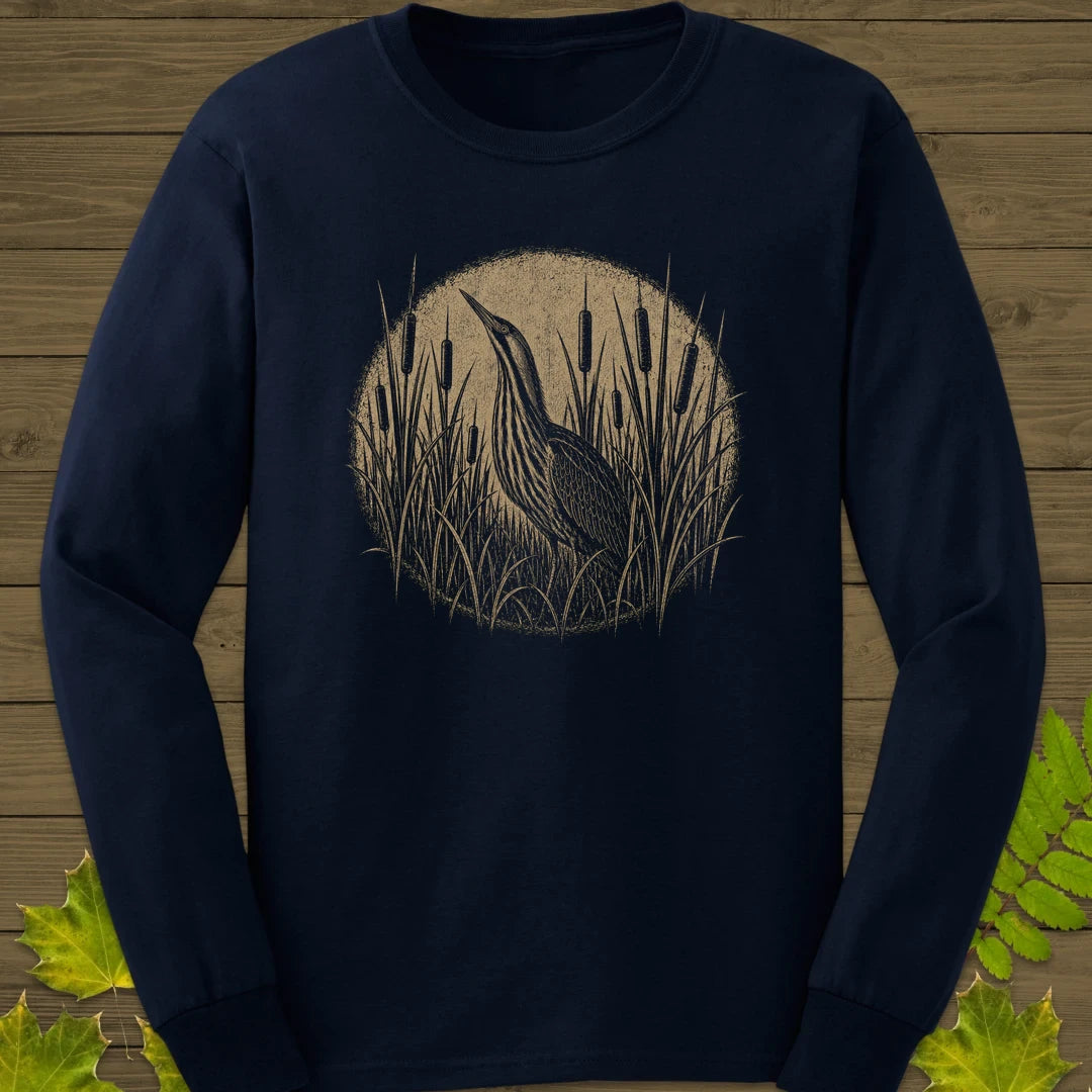 Hidden Bittern Long Sleeve Navy