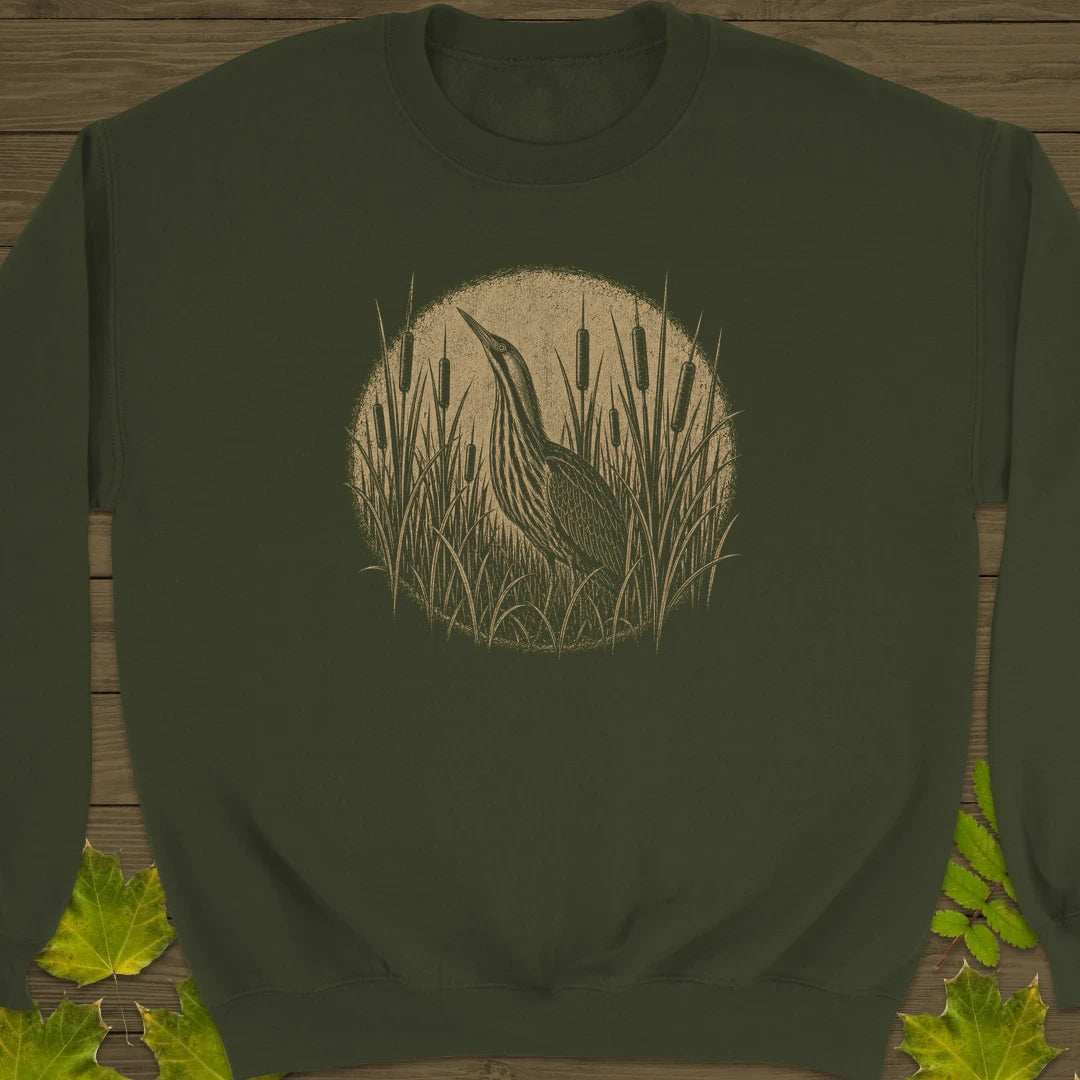 Hidden Bittern Sweatshirt Military Green