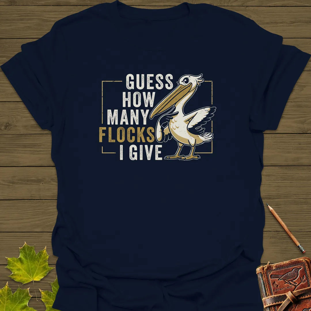 How Many Flocks T-Shirt Navy
