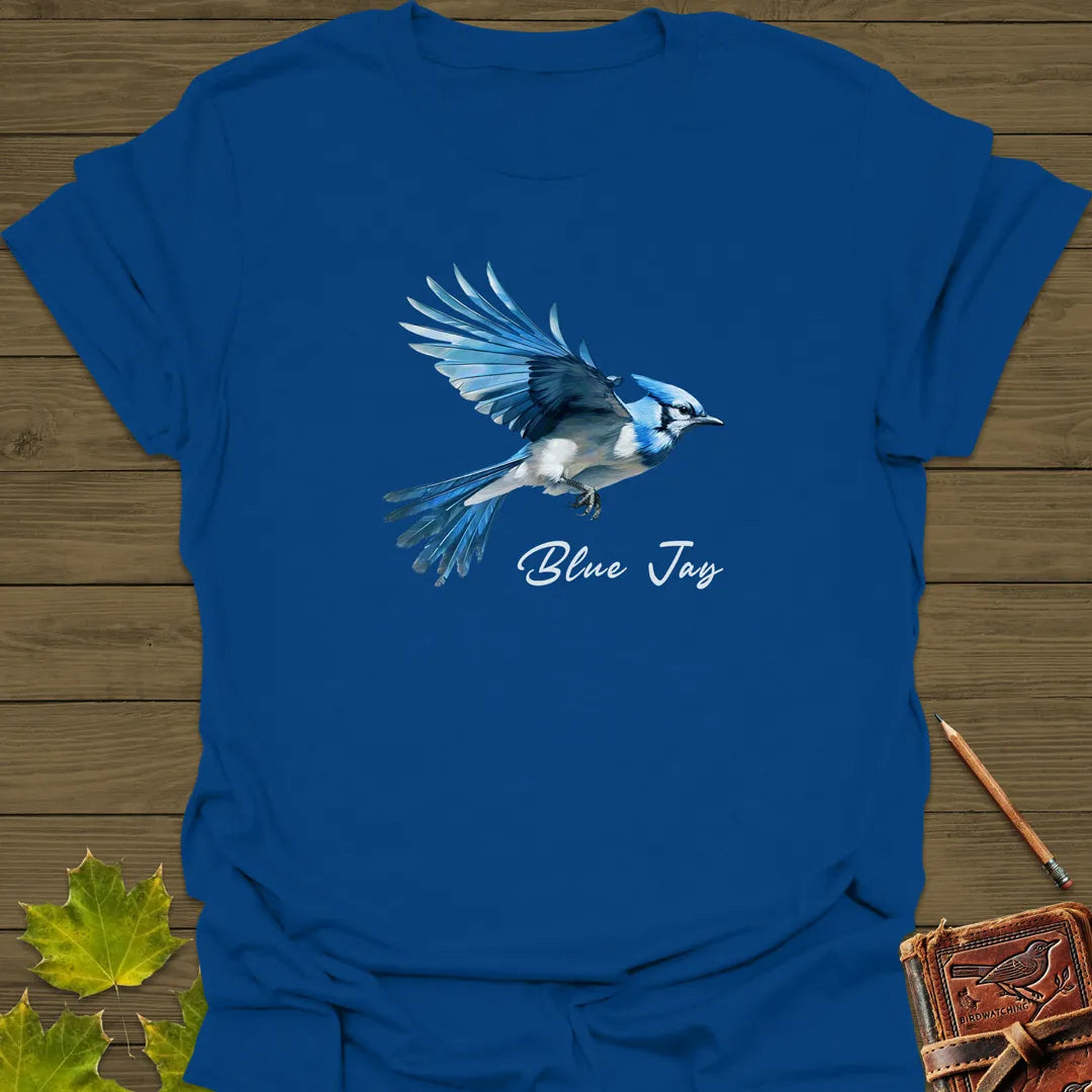 Flying Blue Jay T-Shirt Royal