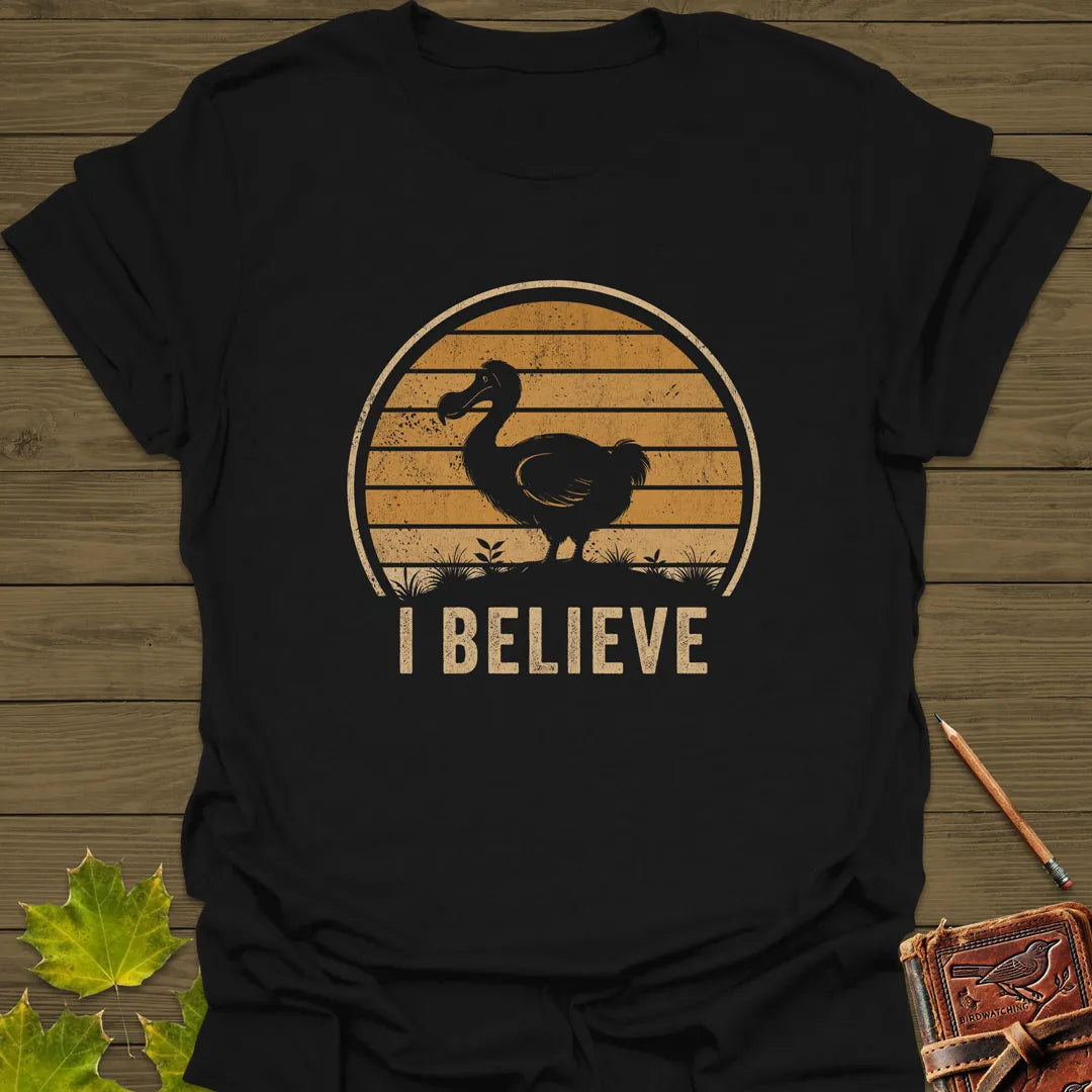 I Believe Dodo T-Shirt Black