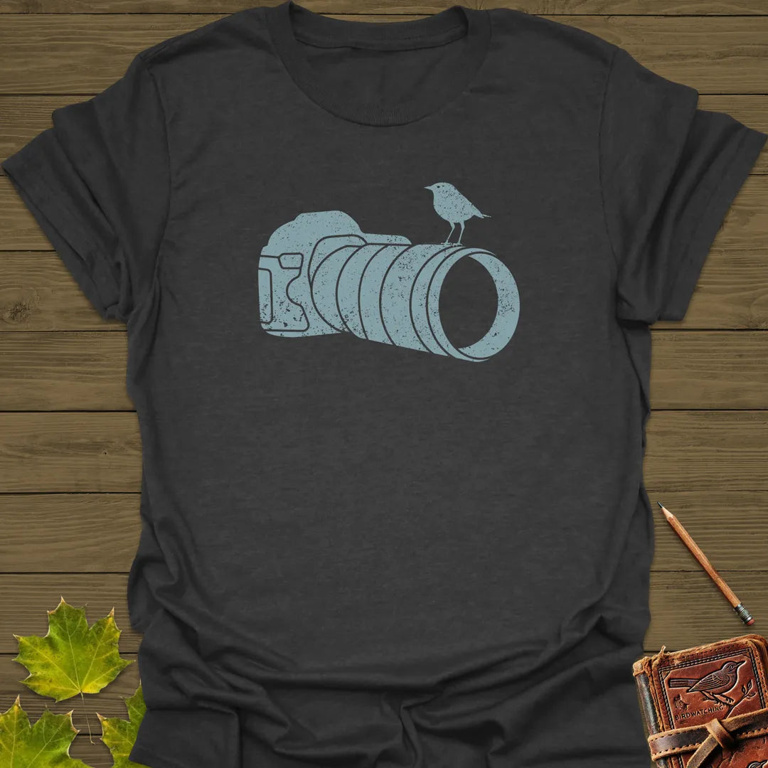 Retro Bird Photography T-Shirt