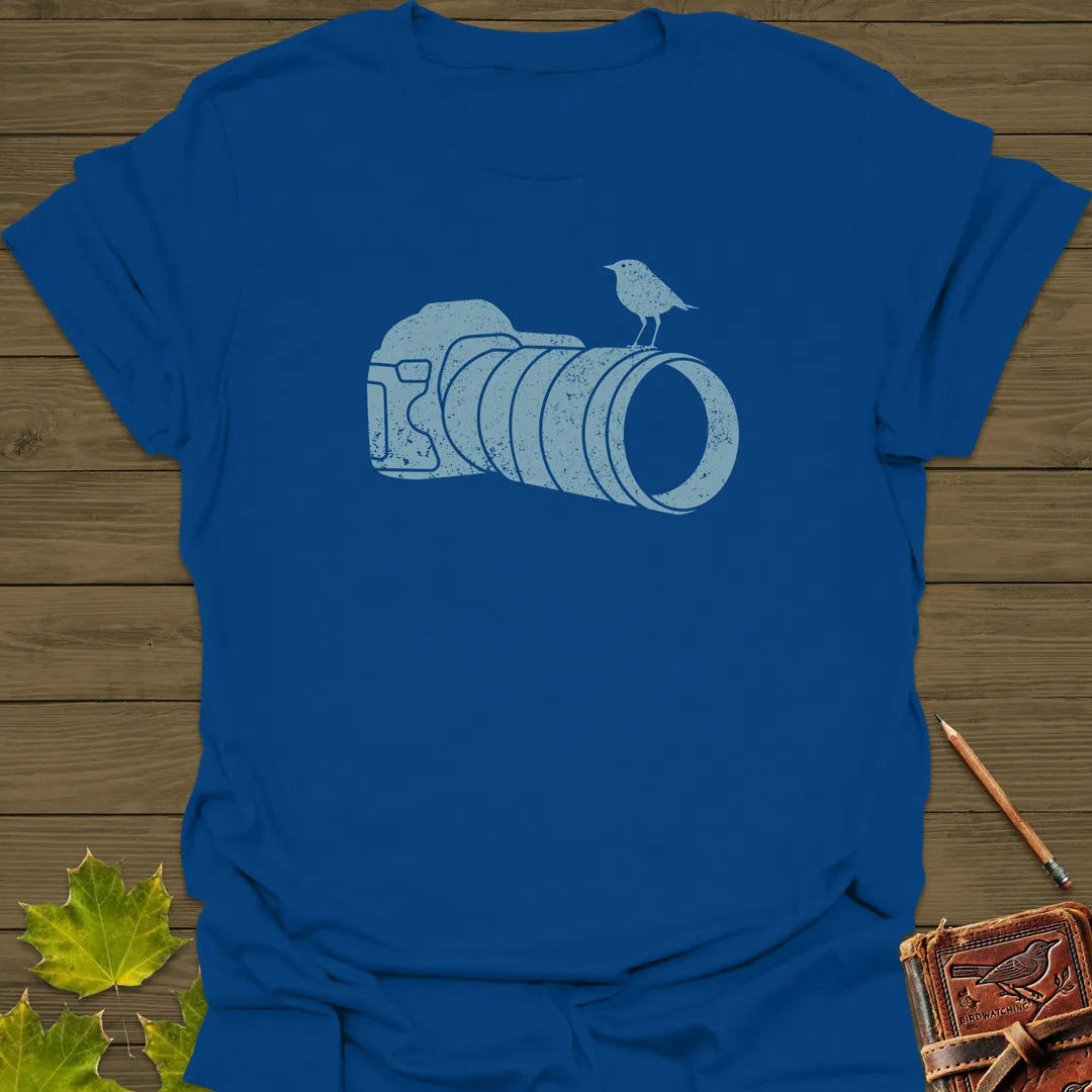 Retro Bird Photography T-Shirt