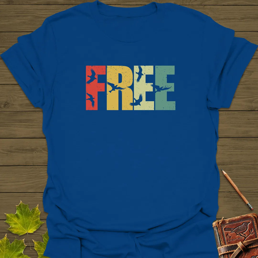 Fly Free Bird T-Shirt Royal