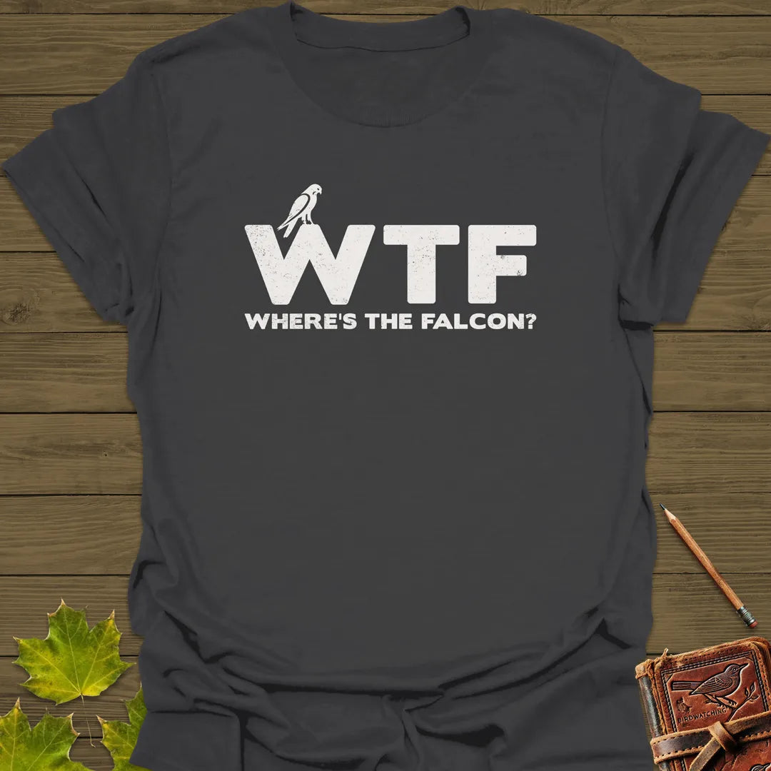 Where's The Falcon T-Shirt Charcoal