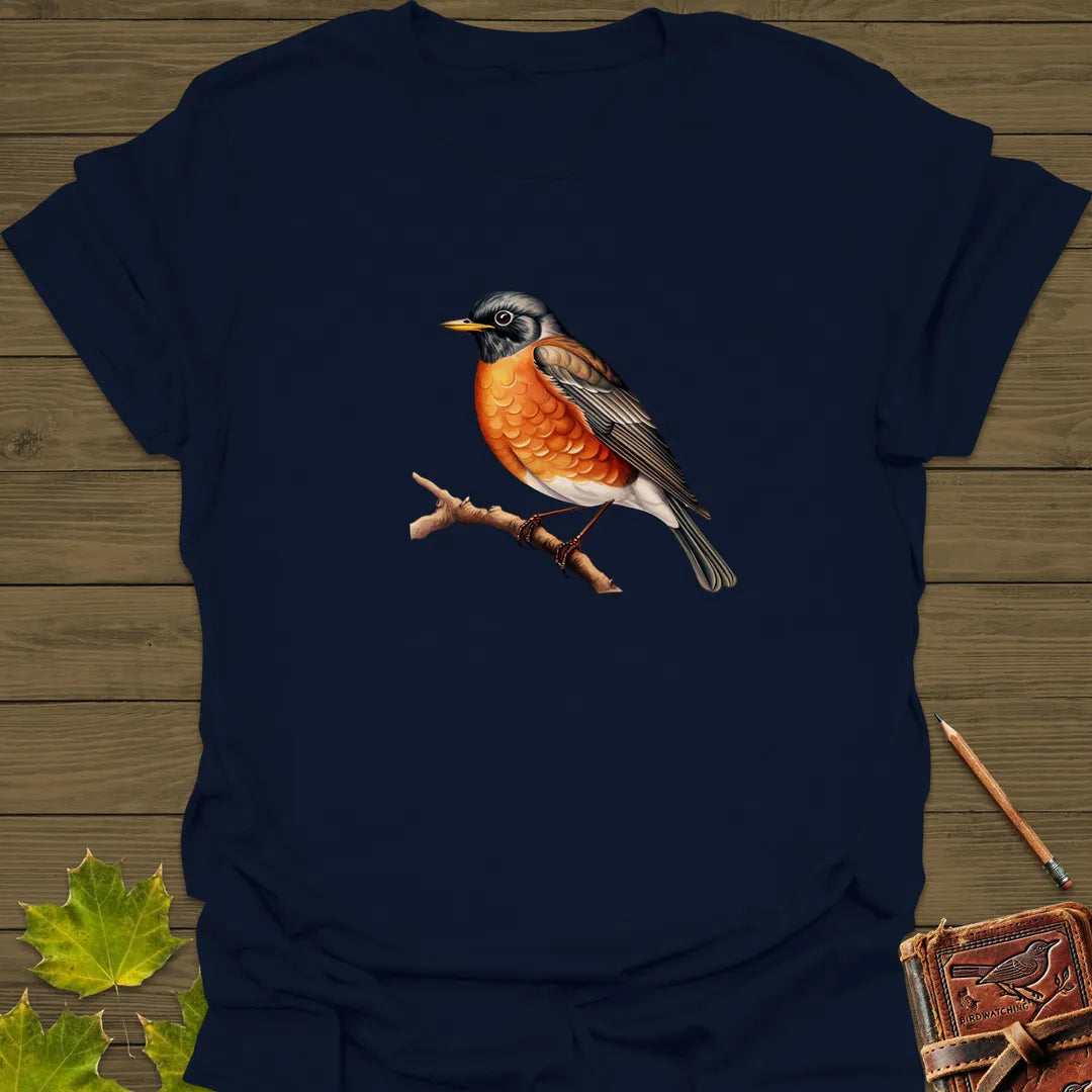 Artistic American Robin T-Shirt Navy